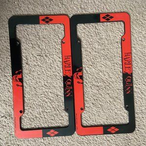 DC Comics Harley Quinn License Plate Frames